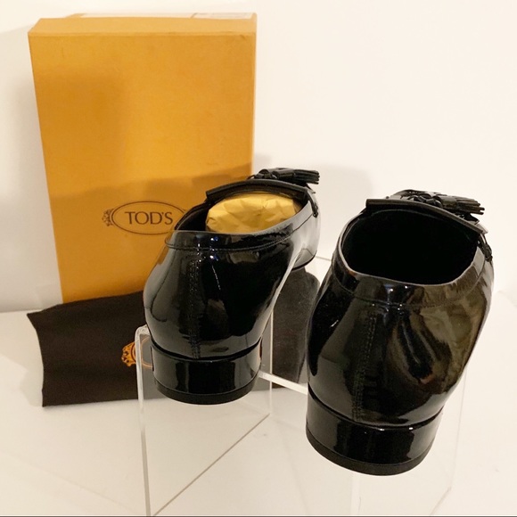SOLD OUTNIB Tod’s Black Tassel loafer 41 & 36 1/2! - Picture 3 of 7